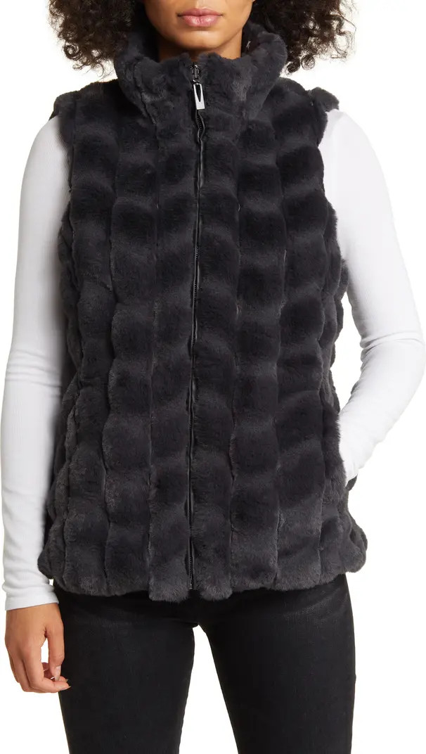 Reversible Faux Fur Vest | Nordstrom