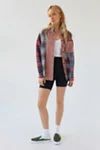 BDG Robbie Flannel Spliced Button-Down Shirt | Urban Outfitters (US and RoW)
