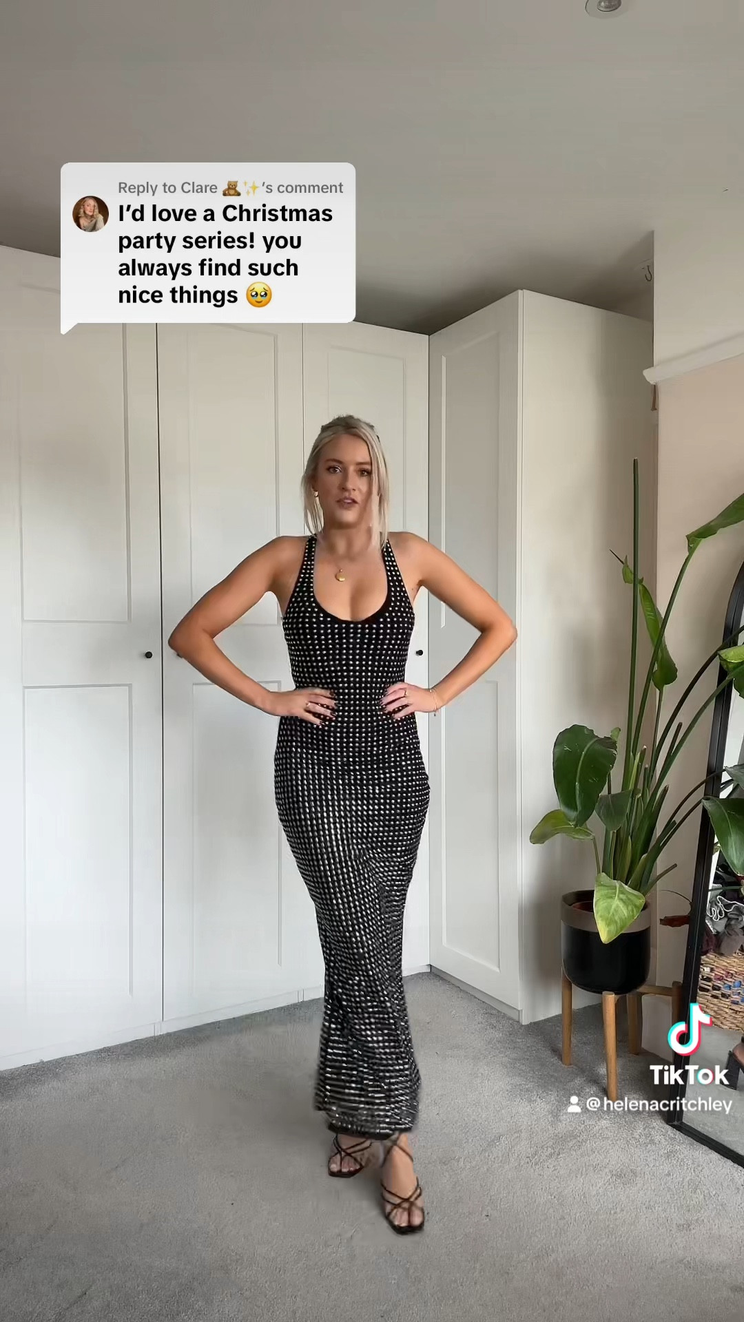 Christmas party outfits day 1 ✨ comes in nude too!

#partydress #christmaspartydress #outfitinspo #sparkleseason