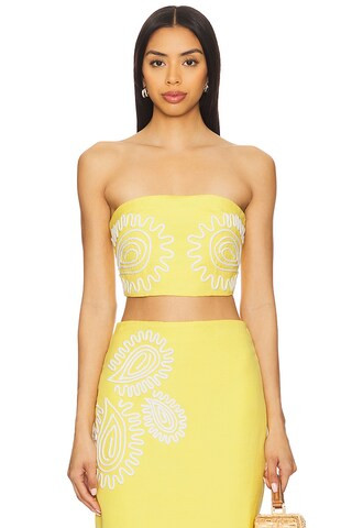 Significant Other Carly Top in Lemon from Revolve.com | Revolve Clothing (Global)