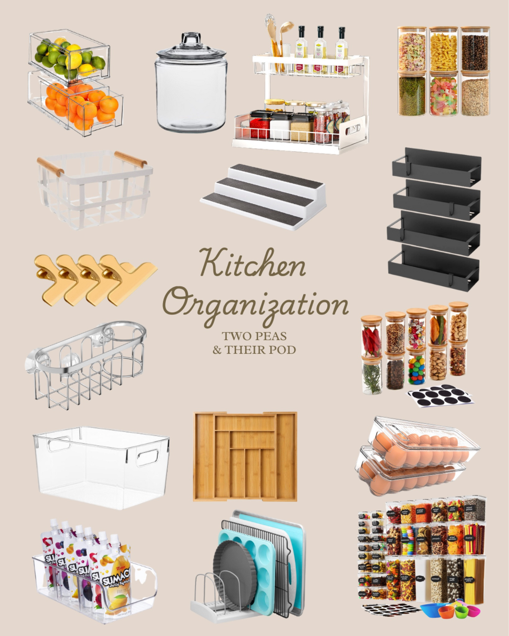Everything you need to organize your kitchen!

#LTKHome #LTKSeasonal