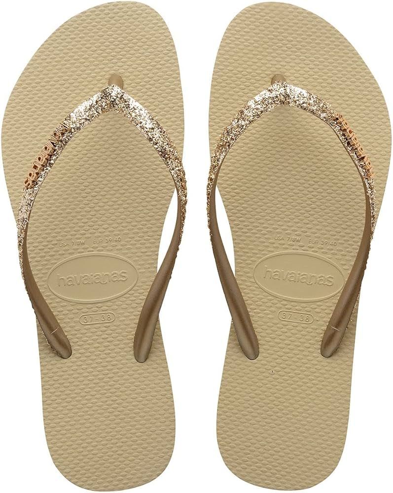 Havaianas Slim Glitter II Flip Flop Sandal | Amazon (US)