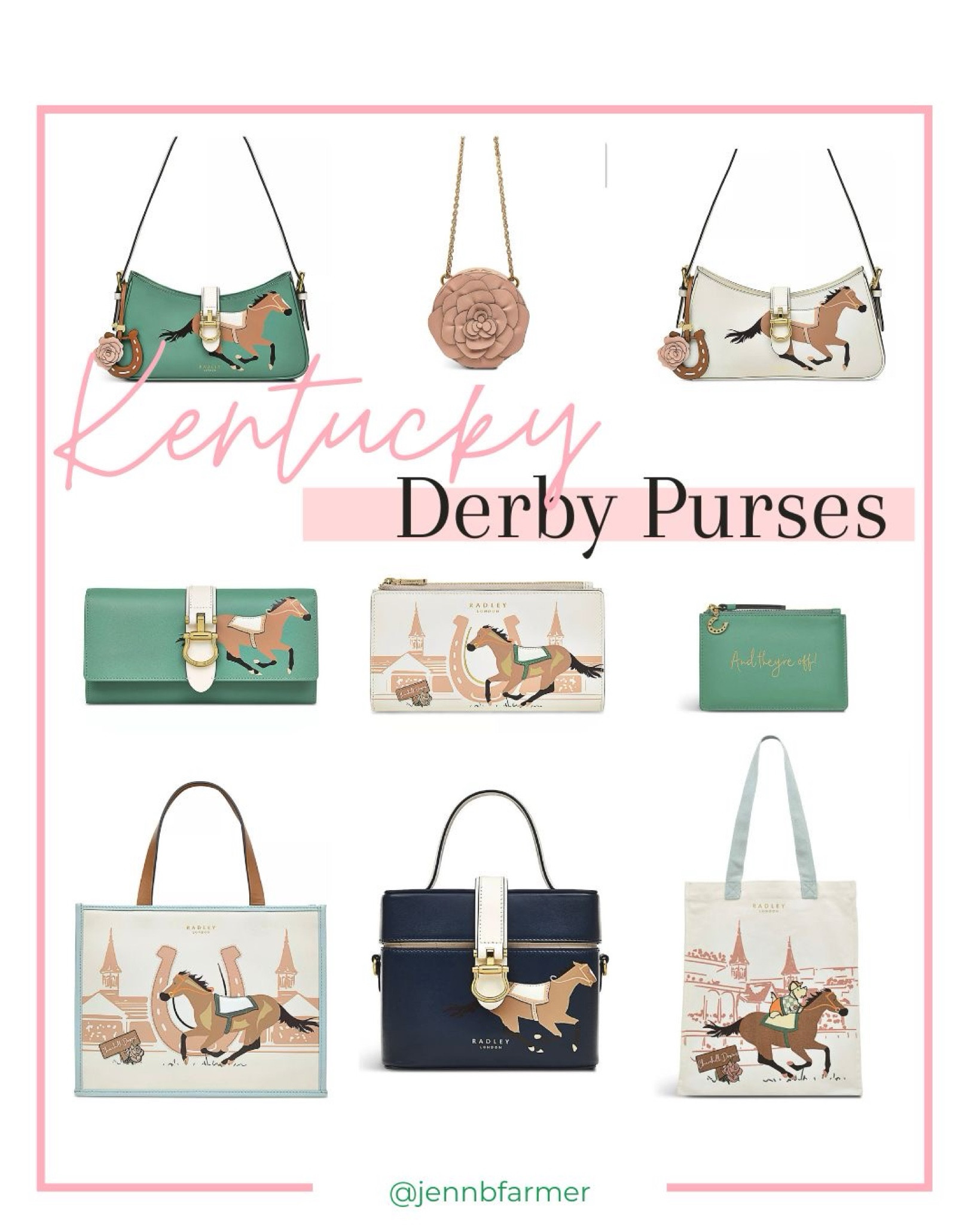 And they’re off!🐎 These purses and wallets are the perfect accessory for the Kentucky Derby and Derby watch parties!  🍾🥃 I need one for the horse races and Steeplechase as well🐴 #KentuckyDerby #Derby #OfftotheRaces #AndTheyreOff 

#LTKparties #LTKSeasonal #LTKstyletip