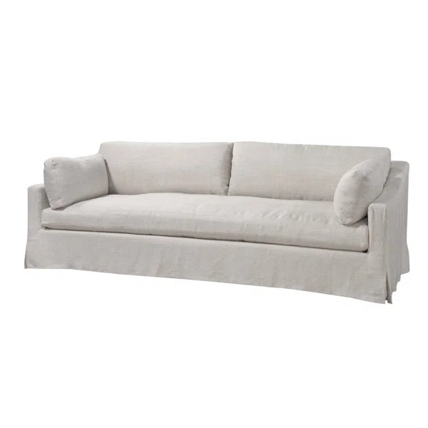 Dune 96'' Slipcovered Performance Fabric Sofa | Wayfair North America