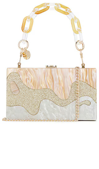Erika Acrylic Wave Bag in Natural | Revolve Clothing (Global)