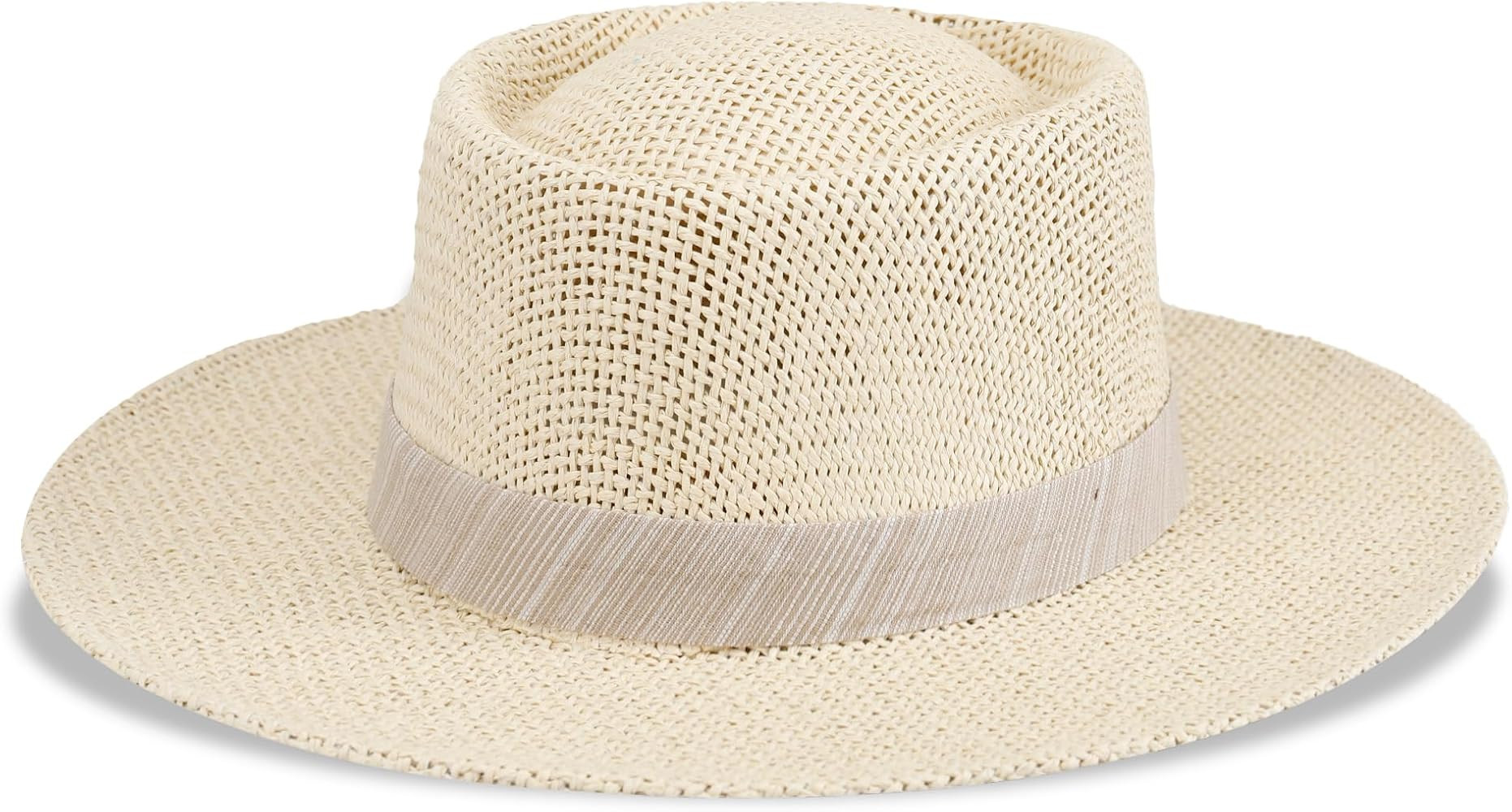 Dockers Men's Straw Fedora and Panama Hat | Amazon (US)