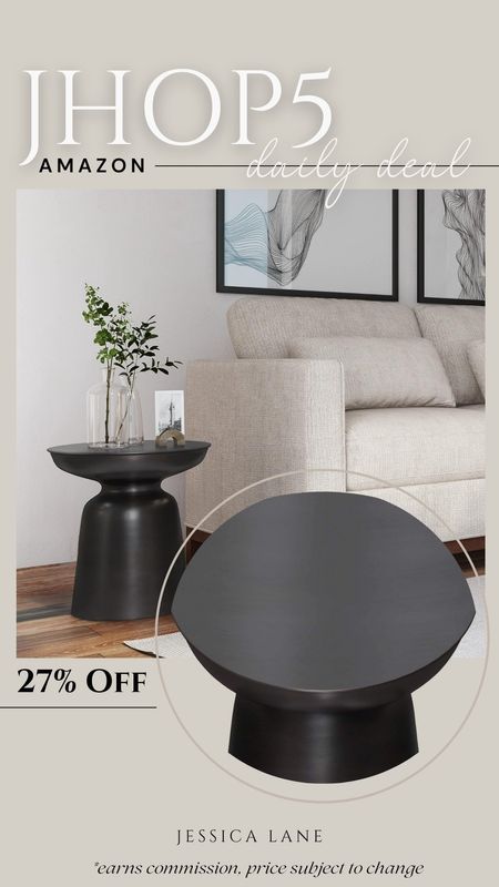 Amazon daily deal, save 27% on this gorgeous round pedestal side table. Accent table, side table, end table, round accent table, living room furniture, pedestal side table, Amazon home, Amazon deal

#LTKSaleAlert #LTKHome #LTKStyleTip