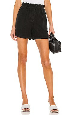 Rails Monty Short in Black from Revolve.com | Revolve Clothing (Global)