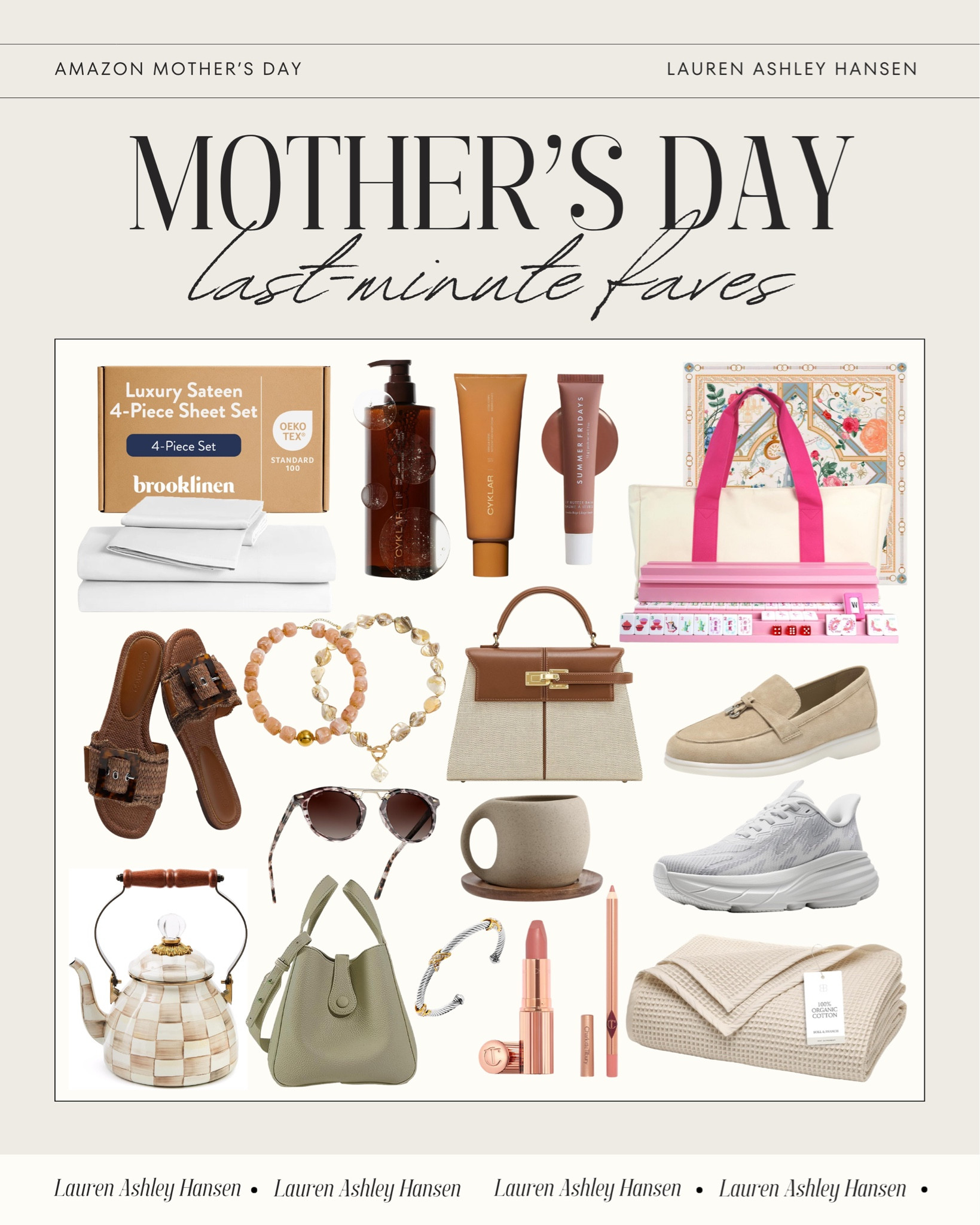 Last minutes gifts all from Amazon that any mother, mother in law, or motherly figure would love this Mother’s Day! Everything from wellness and skincare, to games, fashion, cozy bedding, and more! 

#LTKMothersDay