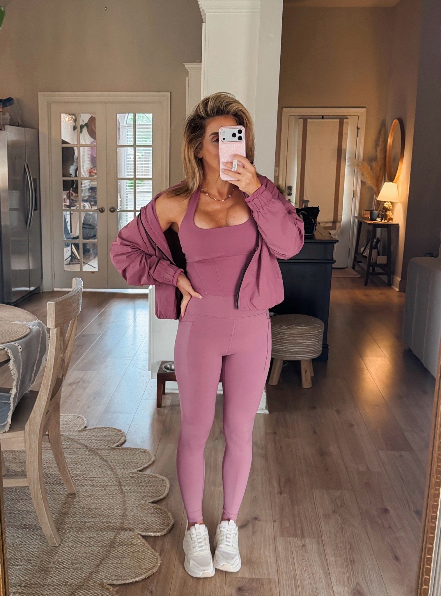 Love the color of these activewear pieces. 

Fitness, workout outfits, gym outfits,  workout top, sports bra, sneakers, workout leggings

#LTKfitnessgoals #LTKdayinmylife #LTKActive