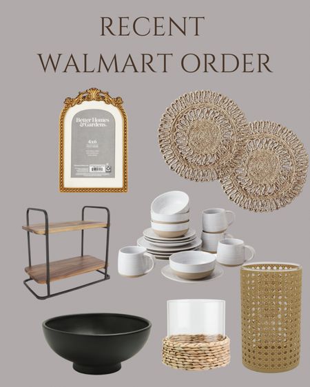 So excited for this order! So many good beautiful designer inspired pieces! Walmart home finds, kitchen, bedroom, living room 