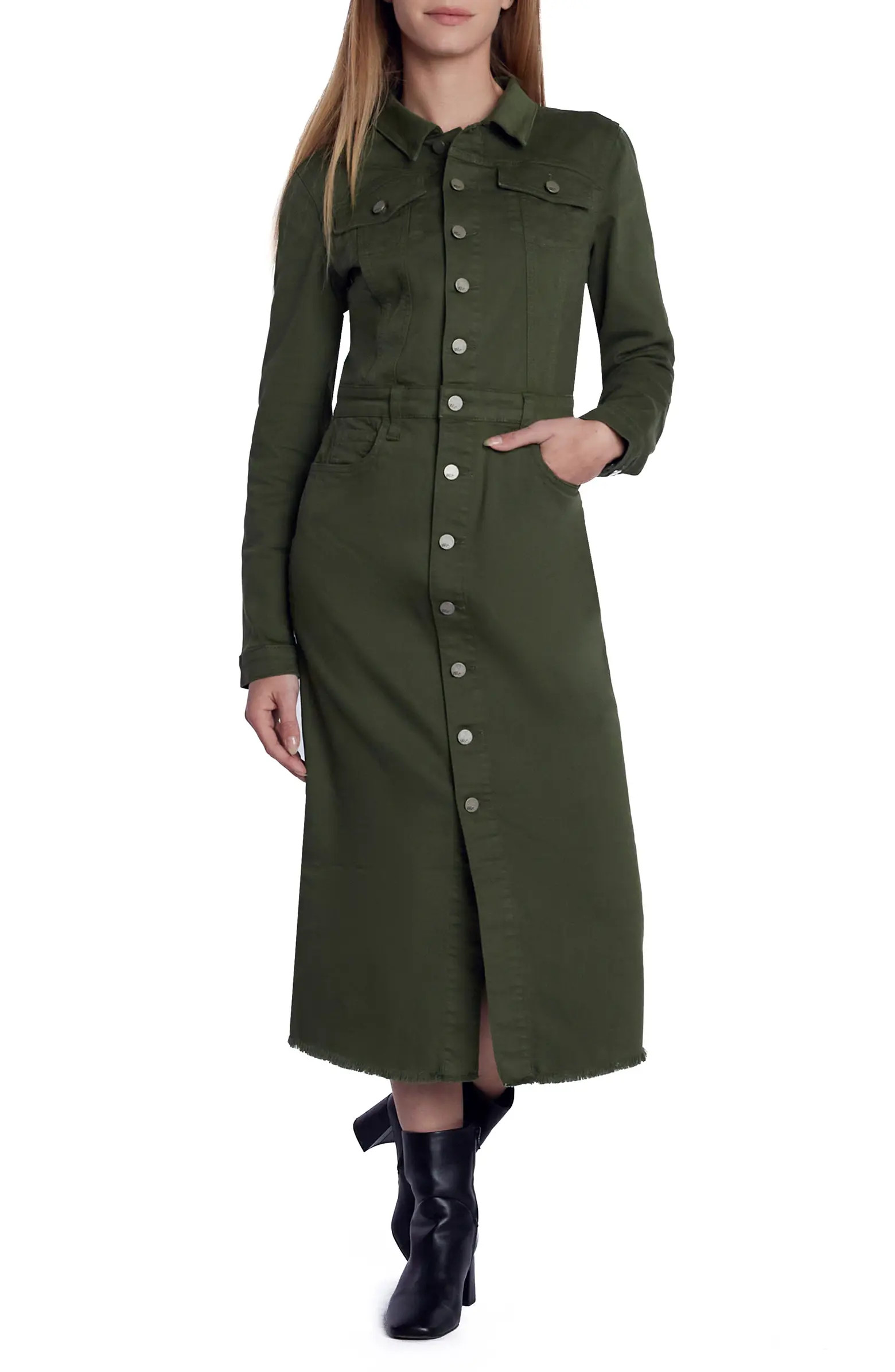 Piece Dyed Denim Dress | Nordstrom