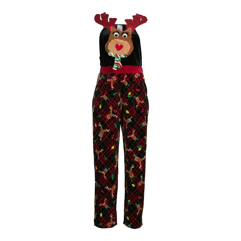 No Boundaries Junior's Christmas Jumpsuit | Walmart (US)