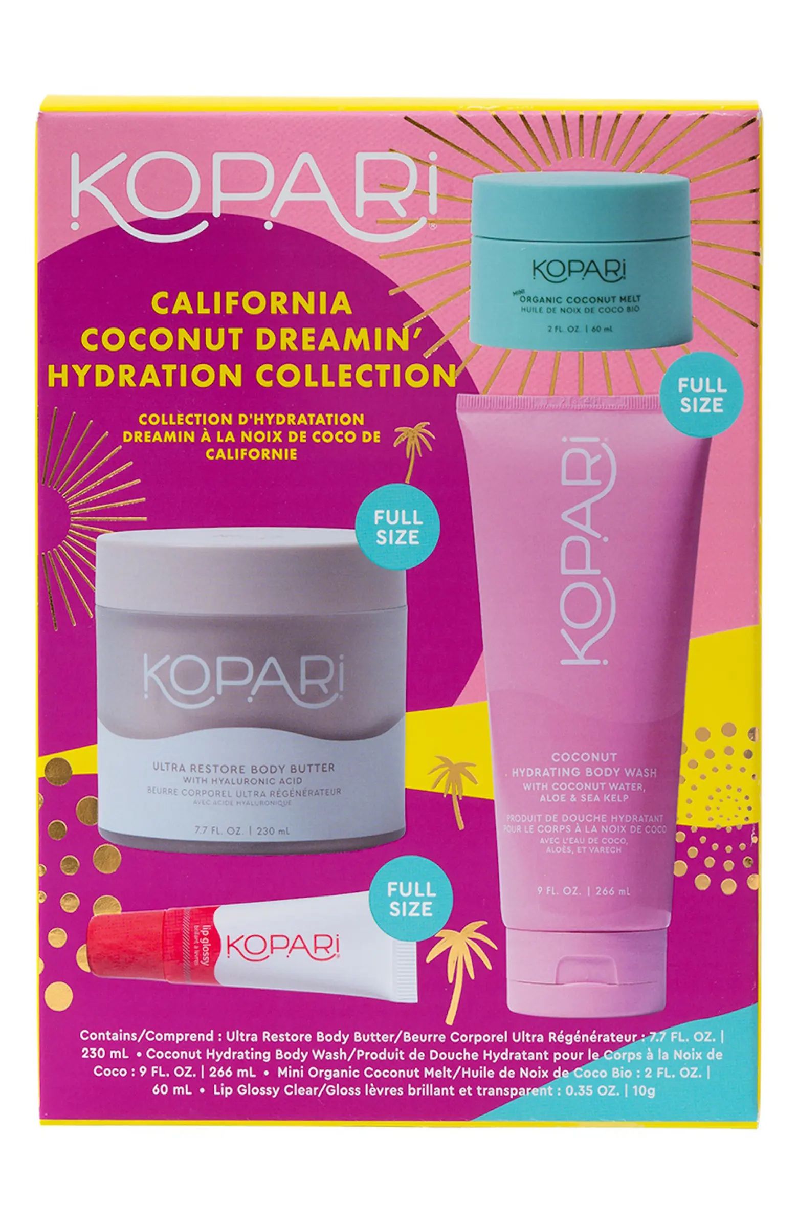 Kopari California Coconut Dreamin' Hydration Set (Nordstrom Exclusive) USD $80 Value | Nordstrom | Nordstrom