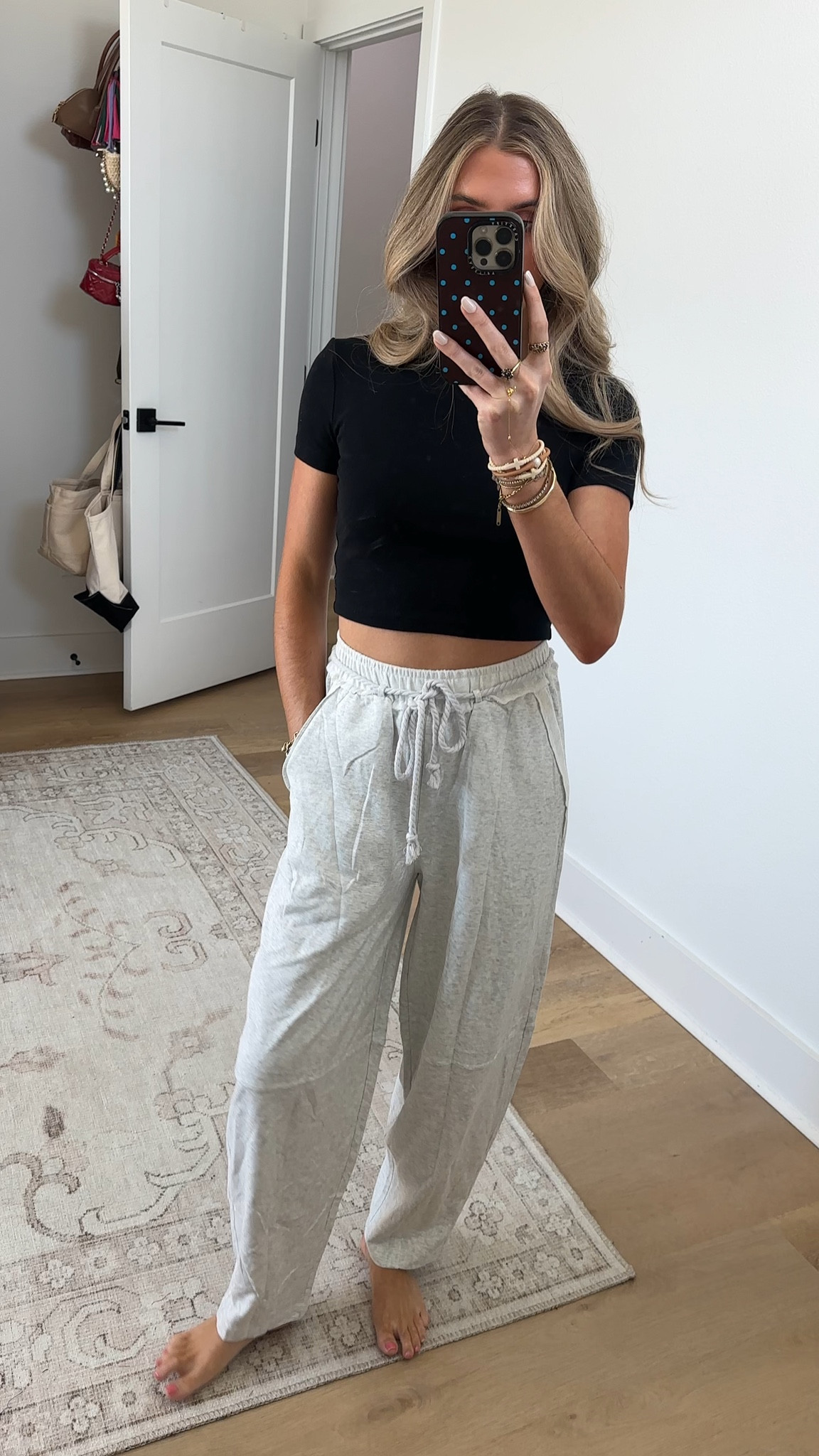 Amazon size small SeekMe Women's Barrel Leg Pants Drawstring Elastic Waist Palazzo Sweatpants Lounge Cotton Boho Trousers

#LTKootd #LTKTravel #LTKSaleAlert