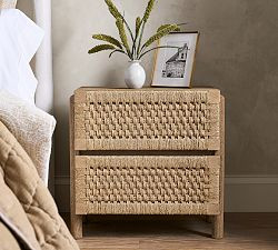 Bolinas Woven Nightstand (26") | Pottery Barn (US)