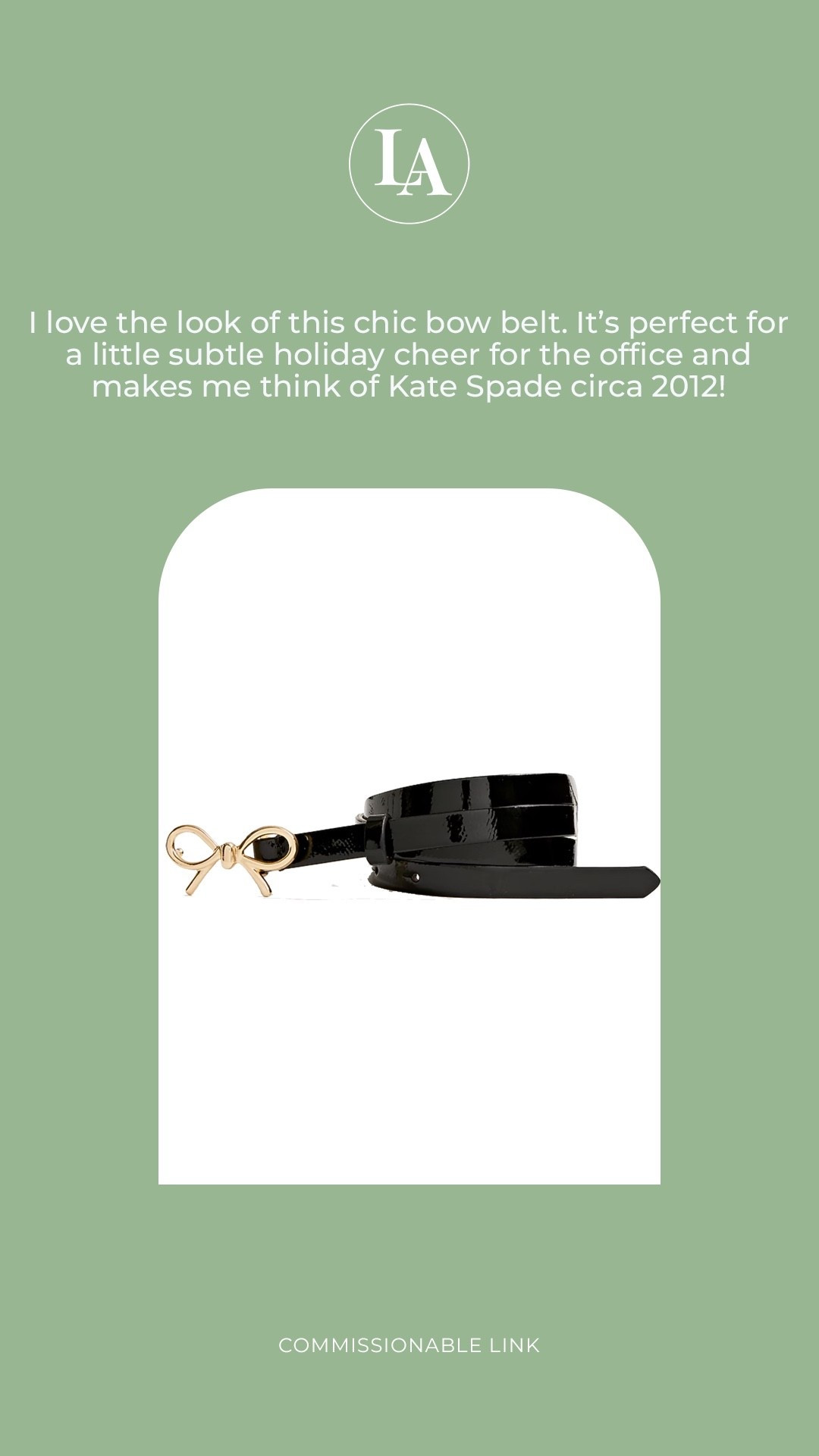 J.Crew Factory bow belt 


#LTKHoliday #LTKFindsUnder50 #LTKSeasonal