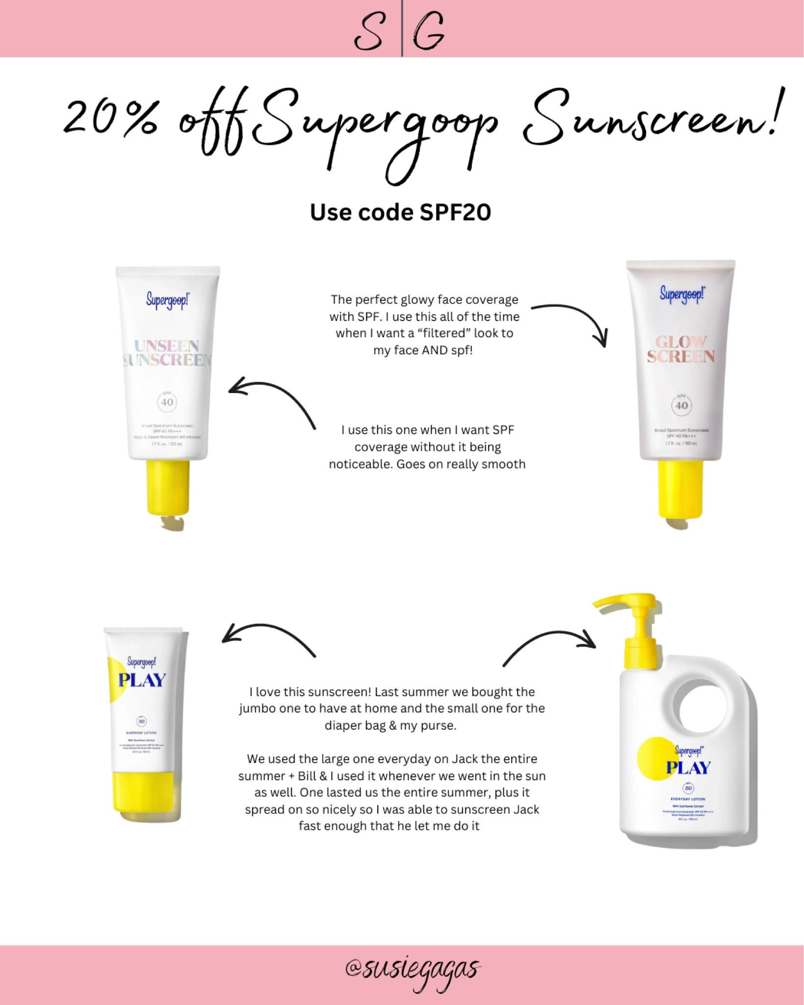 My absolute favorite sunscreen is currently on sale for 20% off! I always stock up on it during this sale for the summer 

#LTKbeauty #LTKfamily #LTKSeasonal