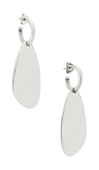 Pendant Earrings in Silver | Revolve Clothing (Global)