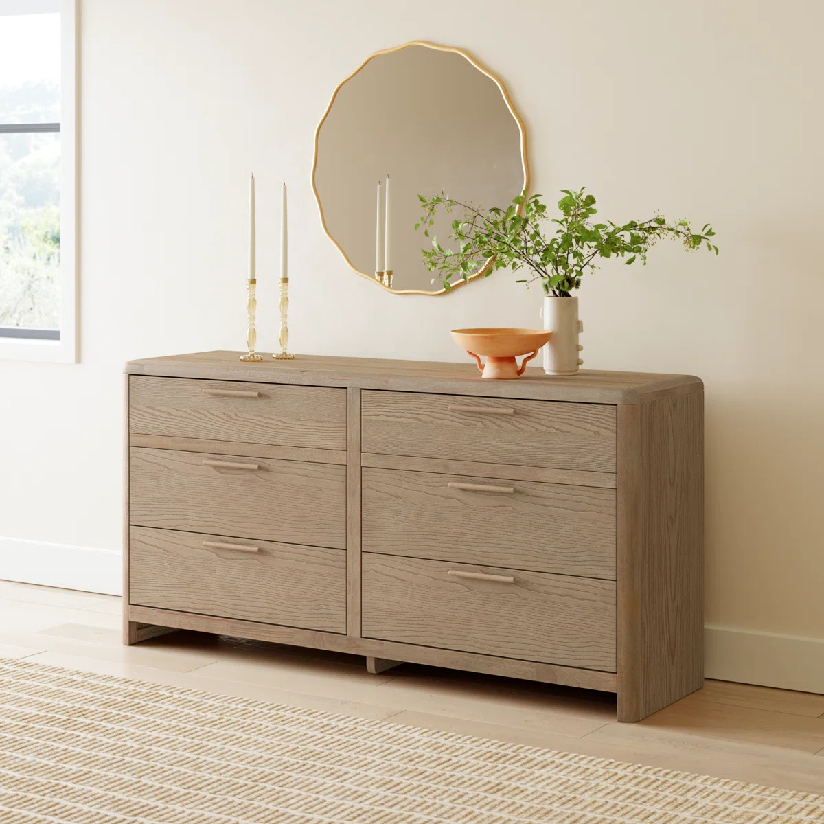 Furano Six Drawer Dresser | Wayfair North America