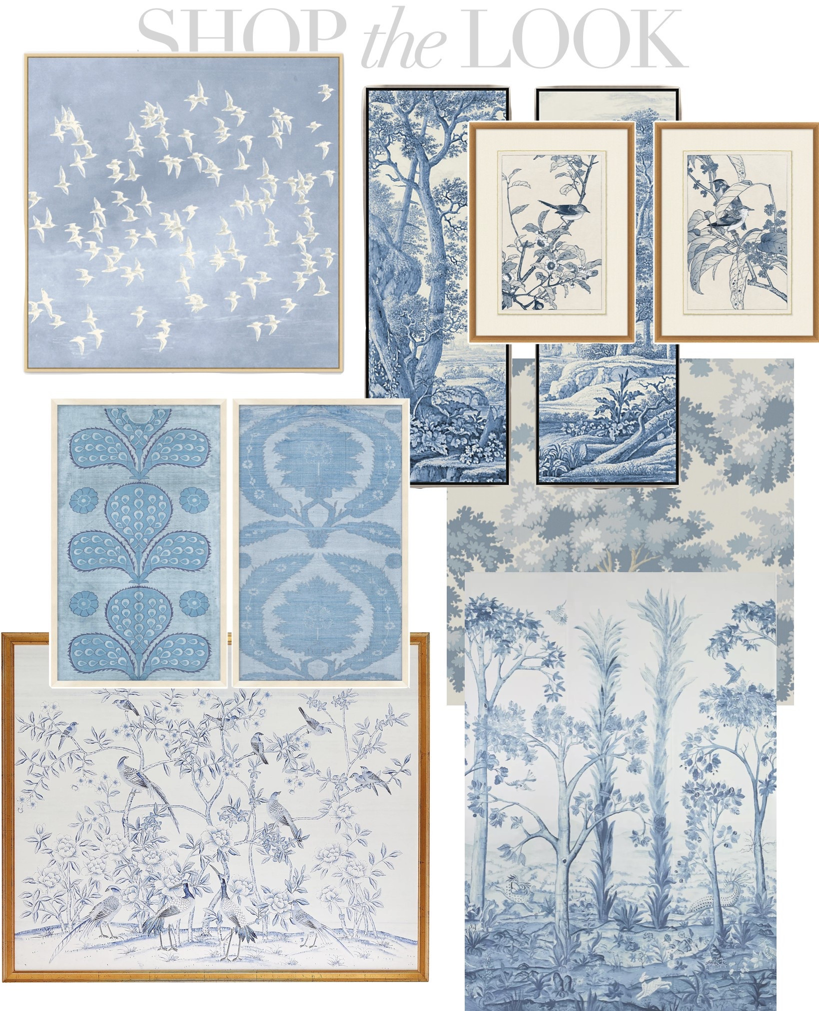 Large scale blue wall art, blue and white decor, floral wallpaper, blue wall mural, aqua artwork, home decor inspiration 

#LTKHome #LTKStyleTip