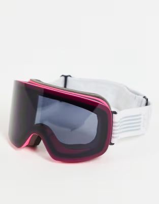 Surfanic Refract anti-fog tech ski goggles in pink | ASOS | ASOS (Global)