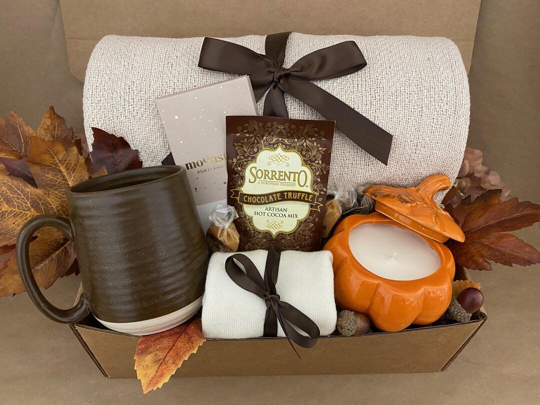 Halloween Gift Box for Her With Blanket, Halloween Gift Box for Daughter, Halloween Gift Box With... | Etsy (US)