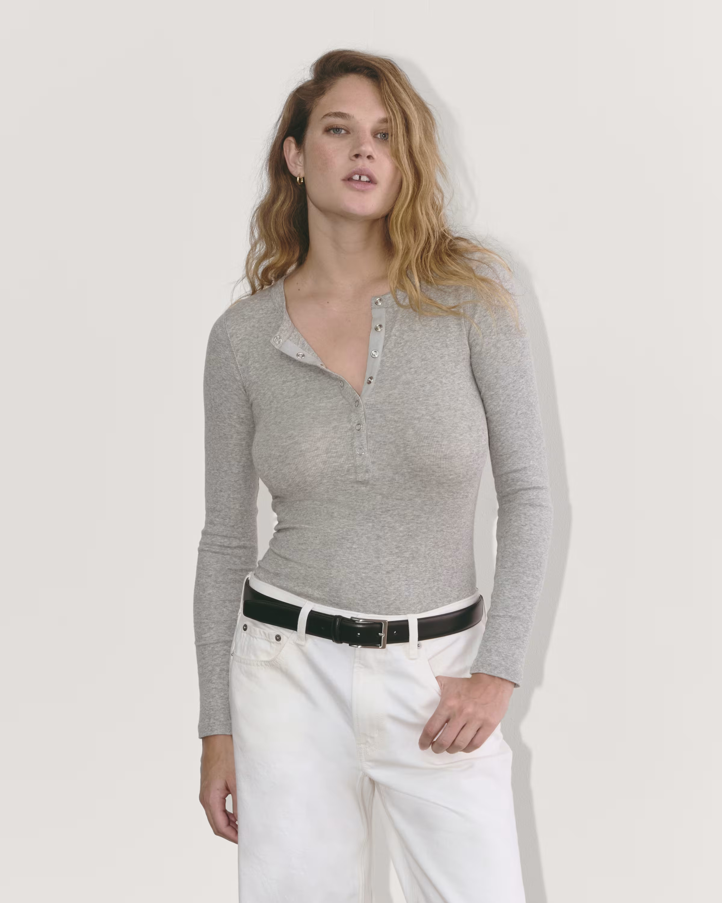 The Luxe Rib Henley | Everlane