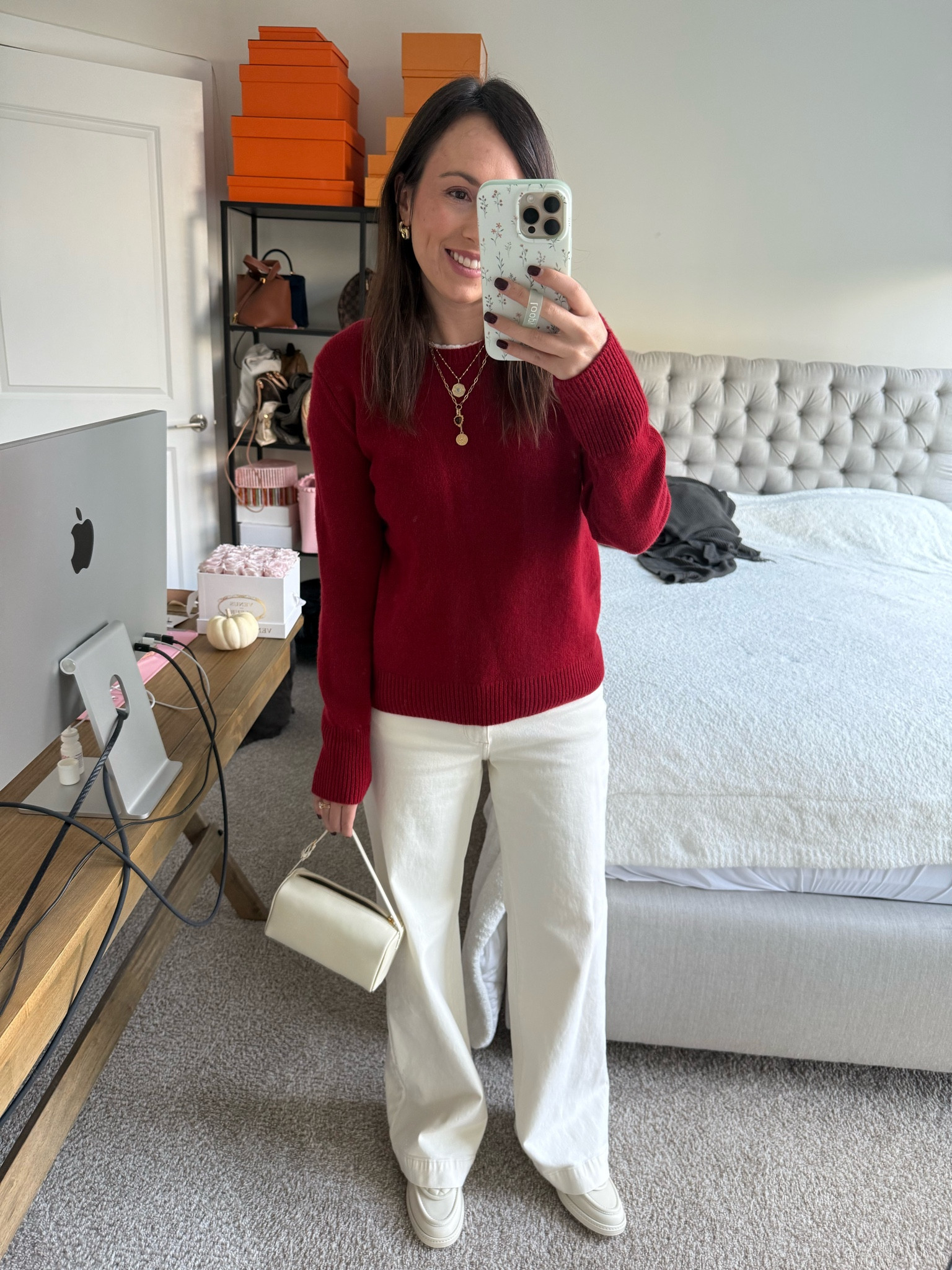 Vince red cashmere sweater (small), best baggy ecru ivory jeans (25)



#LTKSeasonal #LTKFindsUnder100 #LTKStyleTip