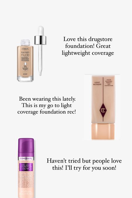 Light to medium coverage foundation. Drugstore foundation 

#LTKfindsunder50 #LTKSpringSale #LTKbeauty