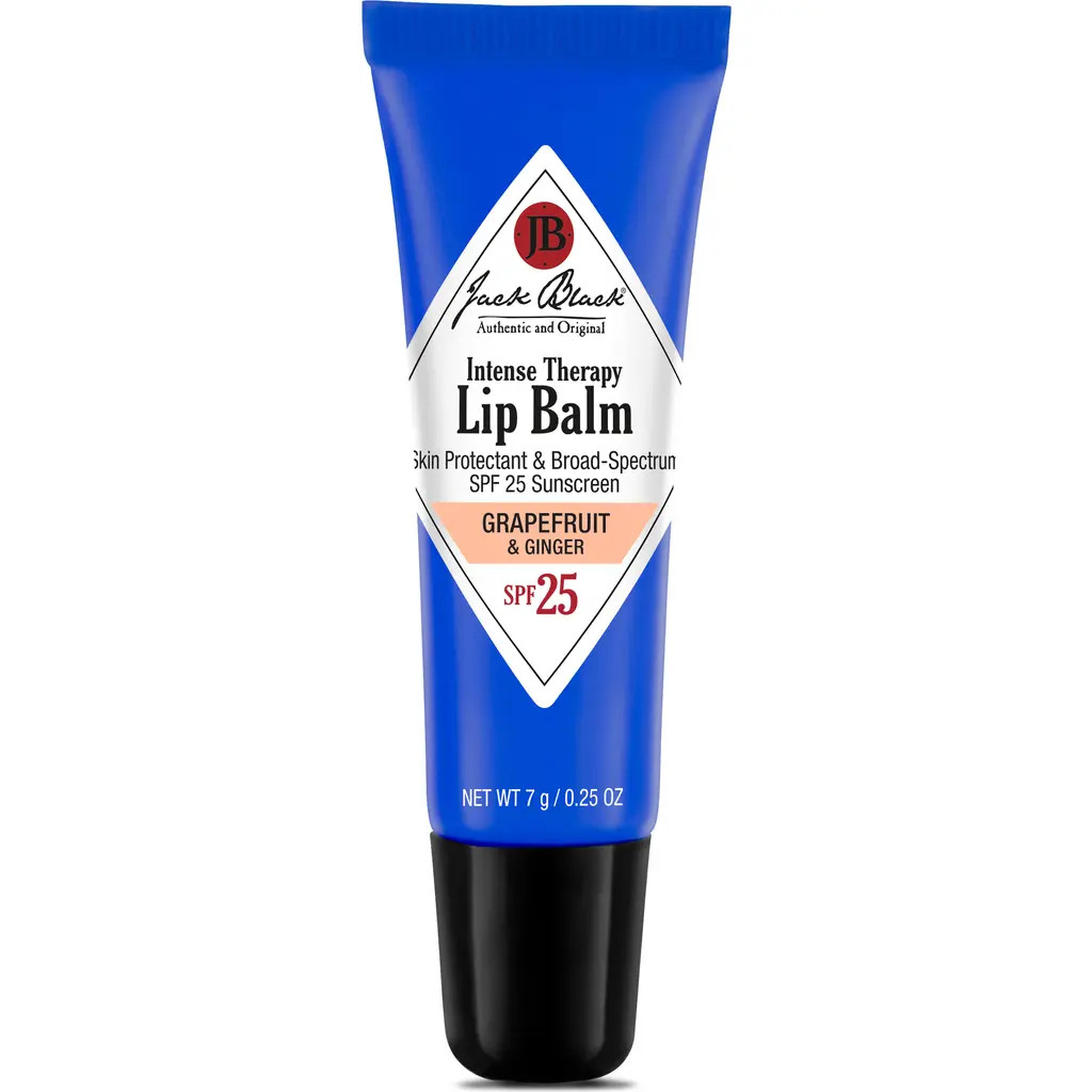 Jack Black Intense Therapy Lip Balm SPF 25 in Grapefruit Ginger at Nordstrom, Size 0.25 Oz | Nordstrom