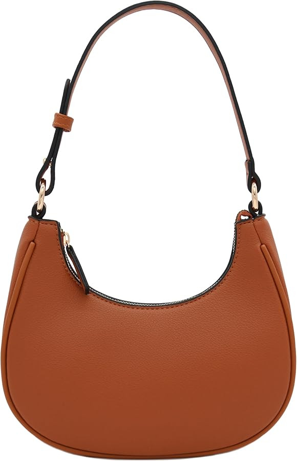 FashionPuzzle Small Crescent Shoulder Bag Underarm Purse | Amazon (US)