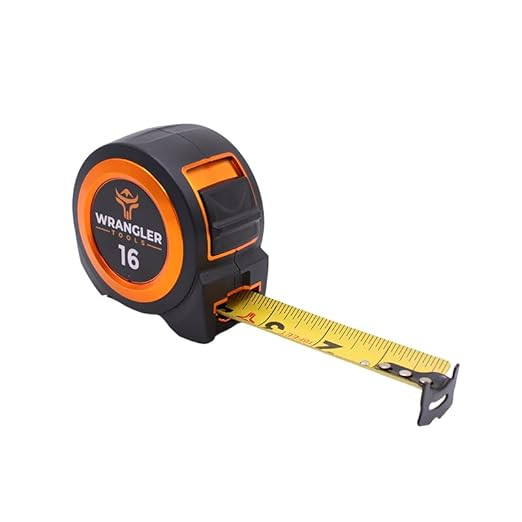 16 FT Tape Measure - 1-1/16" Blade - Oversized & Double-Sided Print - 10' Stand-Out - 13' Reach -... | Amazon (US)