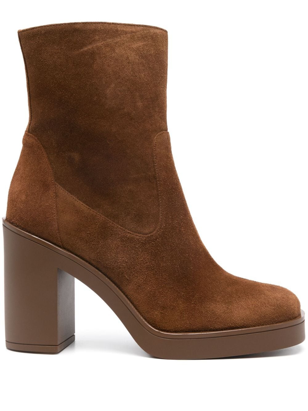 Stuart Weitzman 80mm Bethenny boots - Brown | Farfetch Global