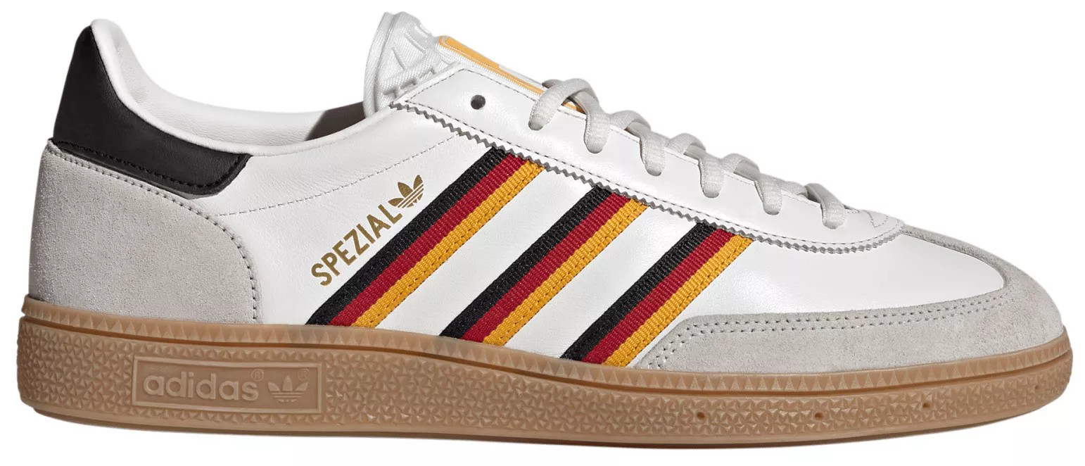 adidas Men's FIFA World Cup Handball Spezial Shoes, M9.5/W10.5, Cloud White/Crew Yellow/Power Red | DICK'S Sporting Goods