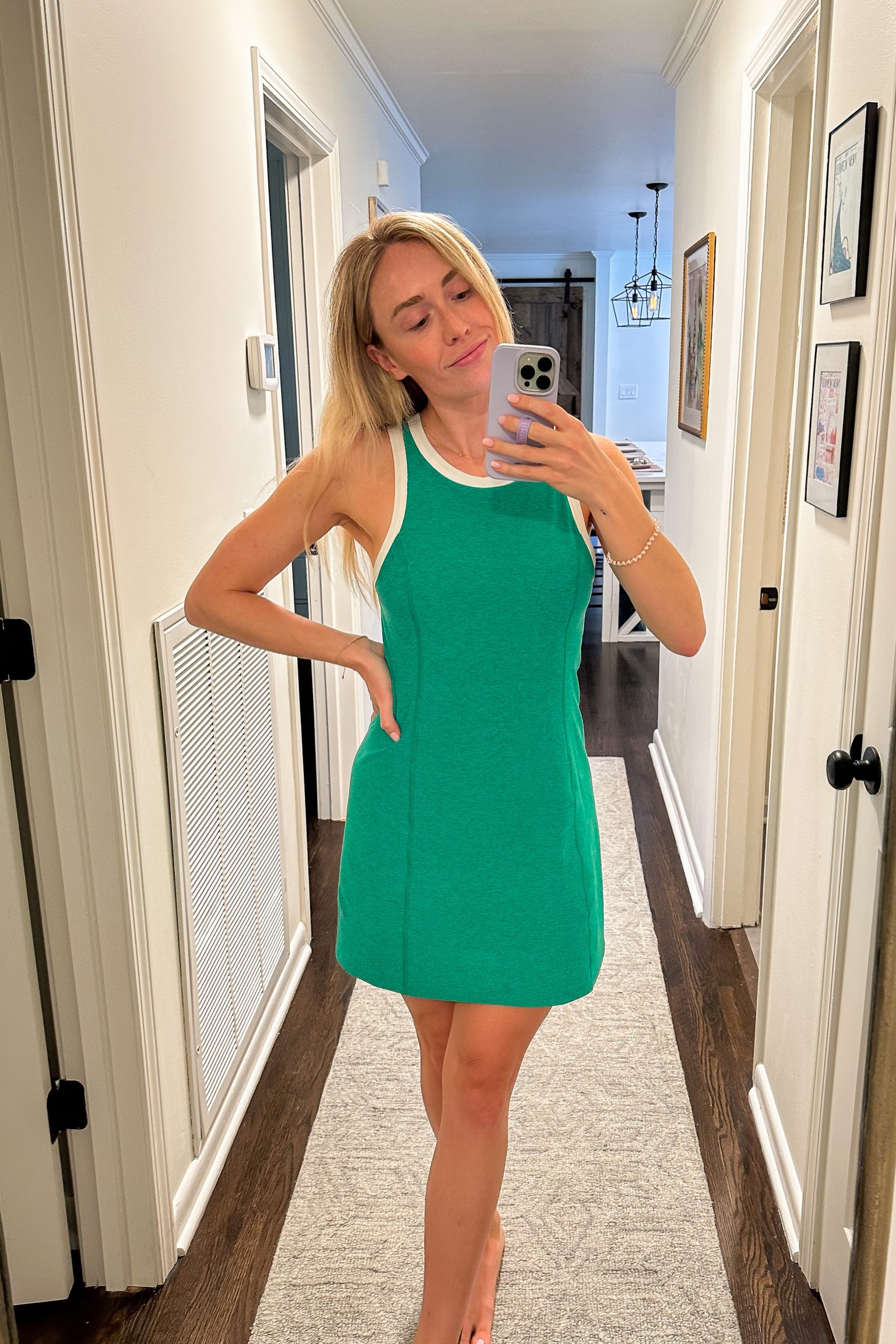 Is this my new favorite workout dress that I’ll be wearing all the time? Absolutely!

I’m wearing a size small and it fits tts but has stretch.

Beyond Yoga, workout dress, workout clothes, summer, summer dress, casual dress, green dress, Nordstrom 

#LTKSeasonal #LTKfit #LTKtravel