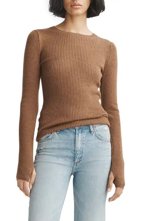 Mock Neck Crop Sweater | Nordstrom
