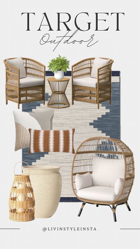 Target outdoor furniture is 30% off this week! 

#LTKSeasonal #LTKhome #LTKsalealert