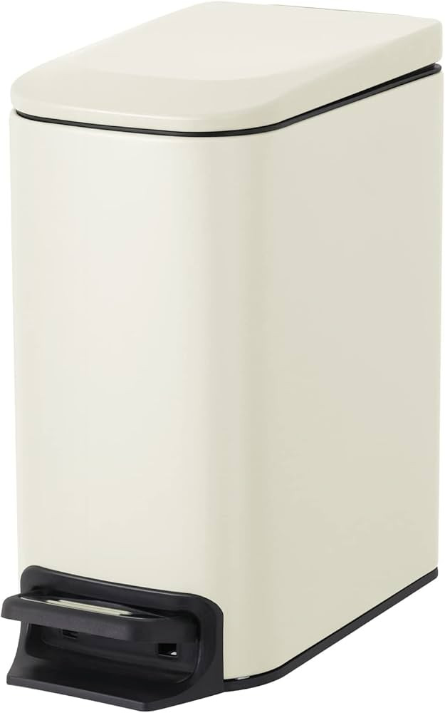 Cesun Small Bathroom Trash Can with Lid Soft Close, Step Pedal, 6 Liter / 1.6 Gallon Stainless St... | Amazon (US)