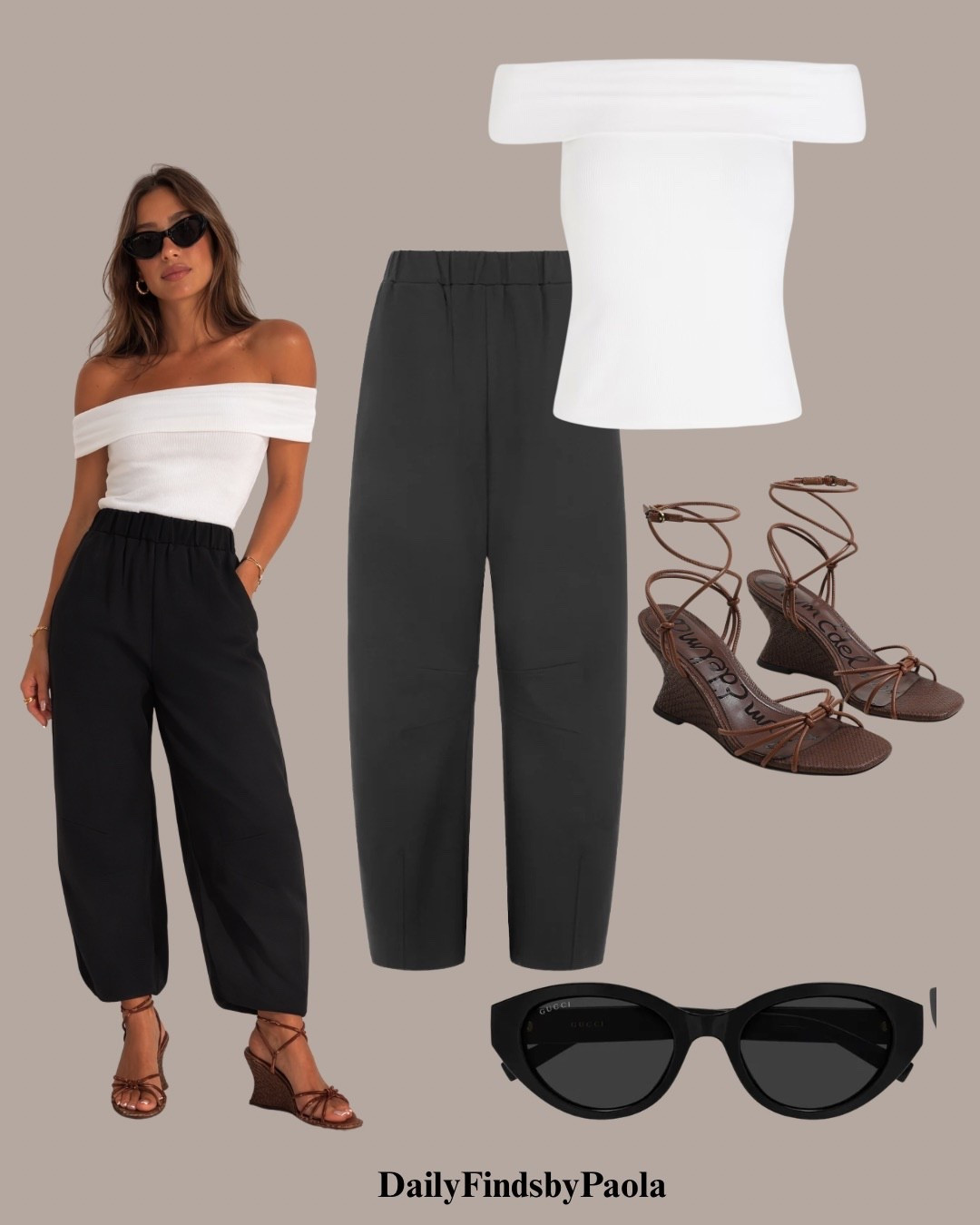 Effortless neutrals 🤍 Off-shoulder knit + tailored black trousers = timeless, polished, easy. Shop the look ✨

#LTKU #LTKSpringSale #LTKSeasonal