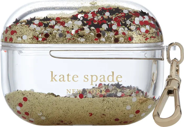 kate spade new york glitter airpods pro case | Nordstrom | Nordstrom