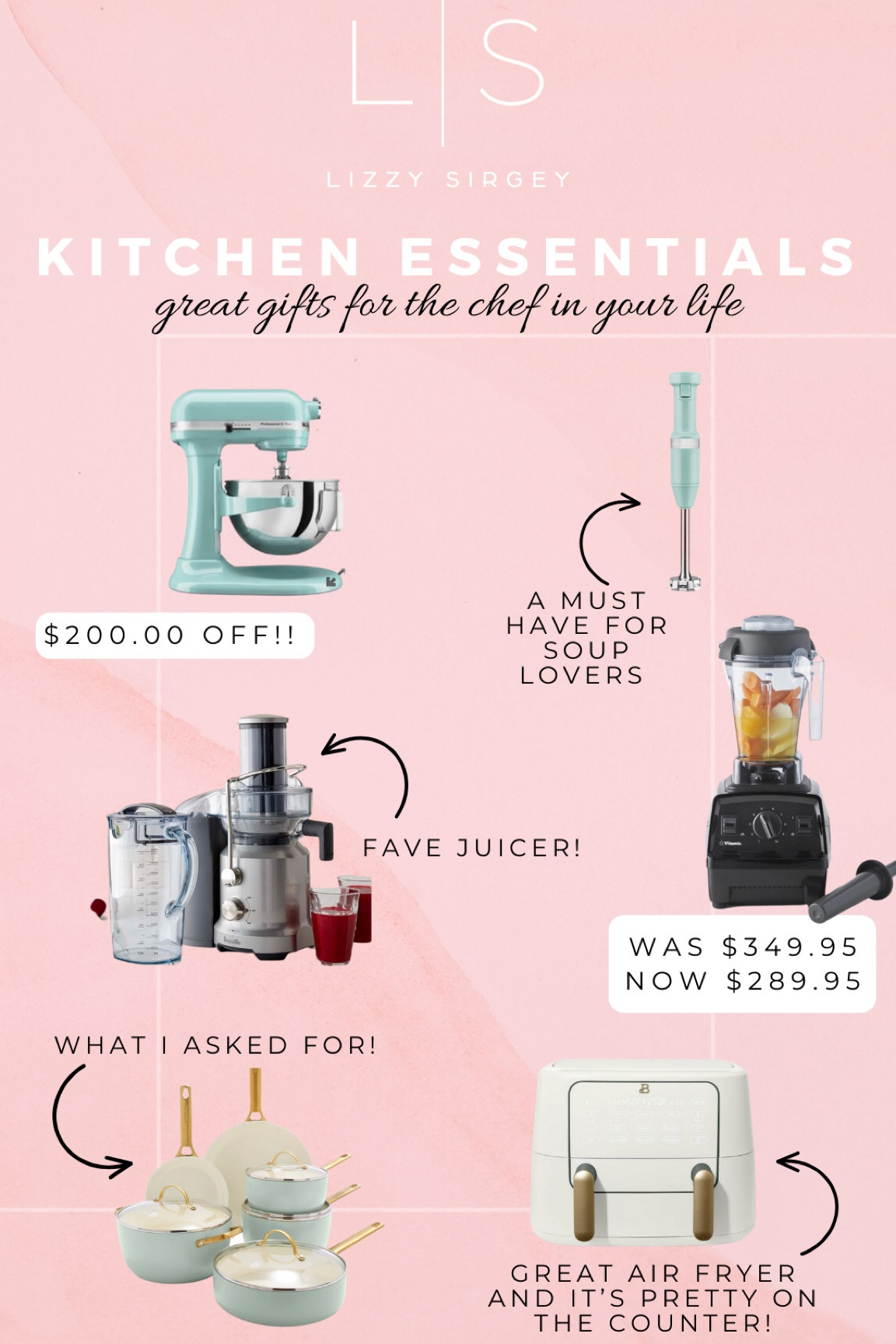 My kitchen must haves that make great gifts! 

#LTKGiftGuide #LTKhome