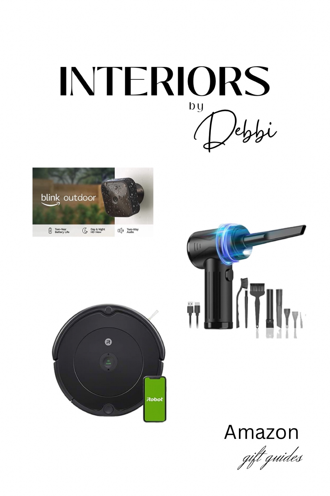 Christmas Gifts
Outdoor security camera, computer duster, robot vacuum, gift ideas, Christmas gift ideas, #founditonamazon


#LTKsalealert #LTKCyberweek #LTKGiftGuide