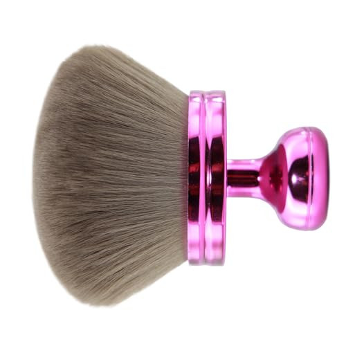Large Self Tanner Brush, Ultra Soft Kabuki Brush for Body Makeup, Blending Applicator for Tanning, Foundation,concealer, Bronzing, Provides an Even, Streak-Free Tan (Purple) | Amazon (US)