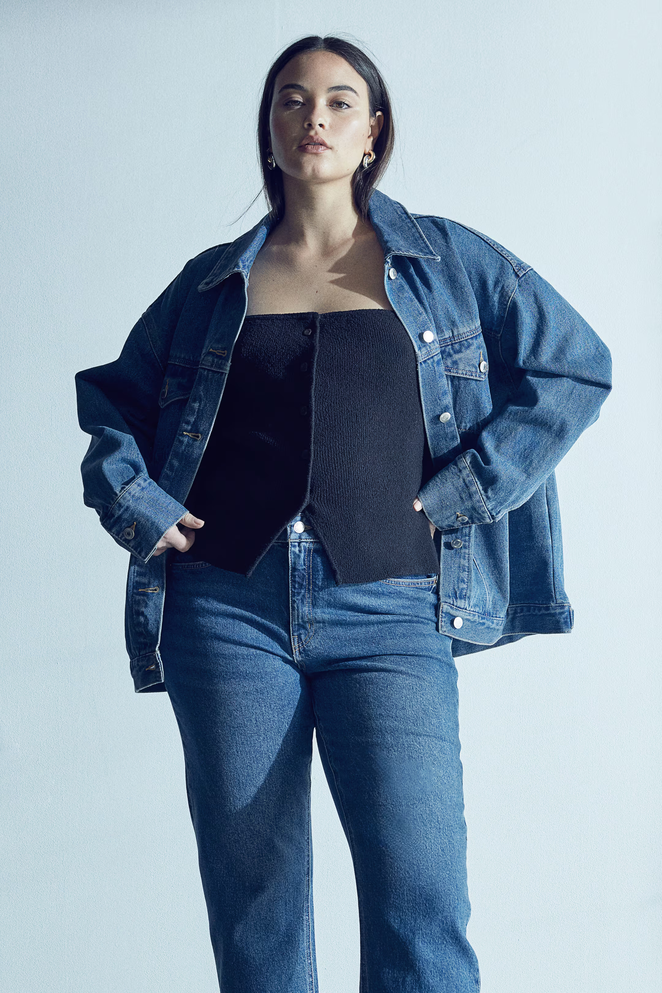 Slim Straight High Ankle Jeans | H&M (US + CA)