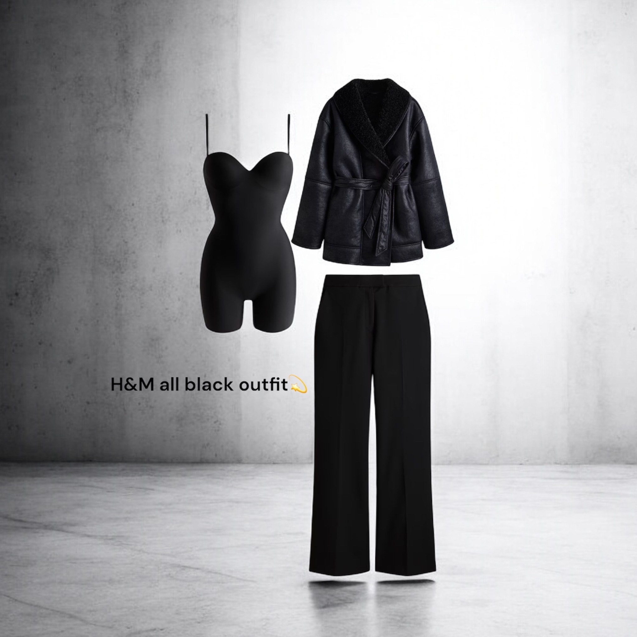 H&M black outfit💫

#LTKwinter #LTKuk #LTKeurope