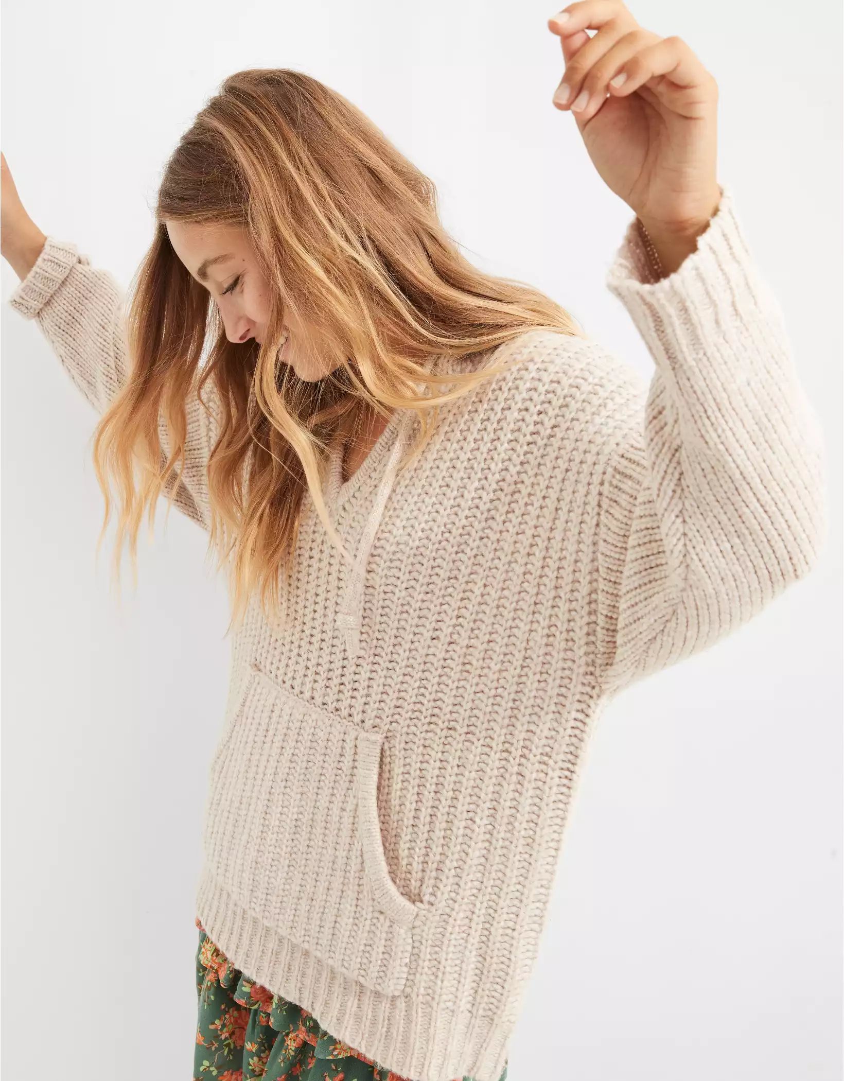 Aerie Street Comfy Sweater Hoodie | American Eagle Outfitters (US & CA)