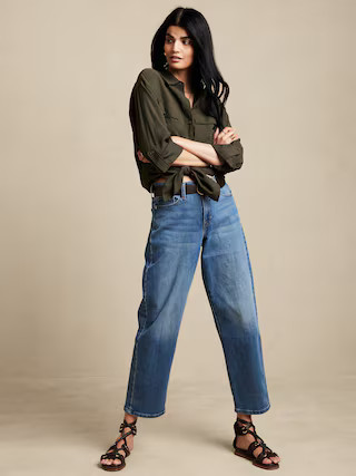 Barrel Jean | Banana Republic Factory