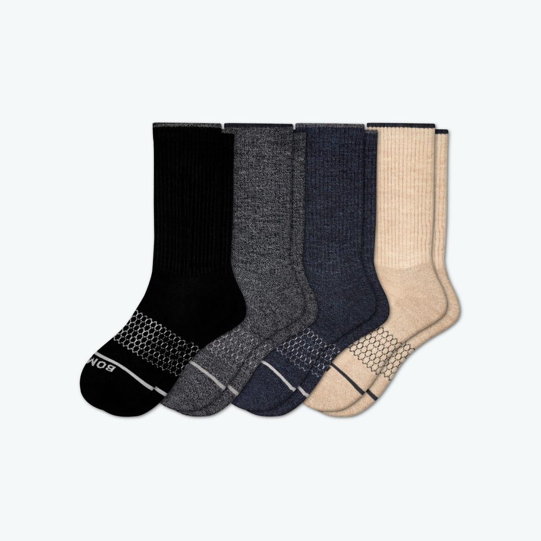Men's Merino Wool Calf Sock 4-Pack | Bombas Socks