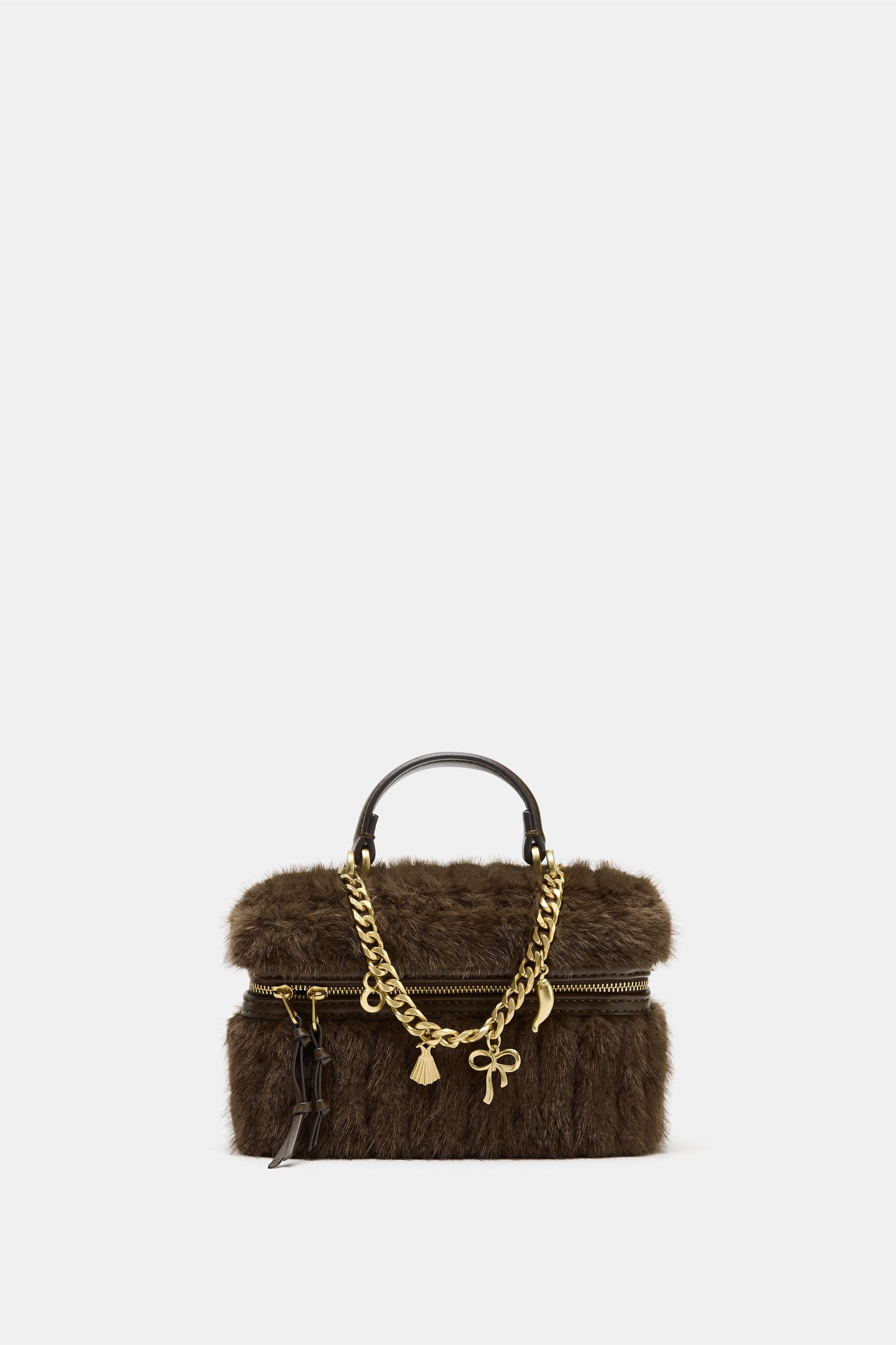 FAUX FUR RIGID BAG | Zara US